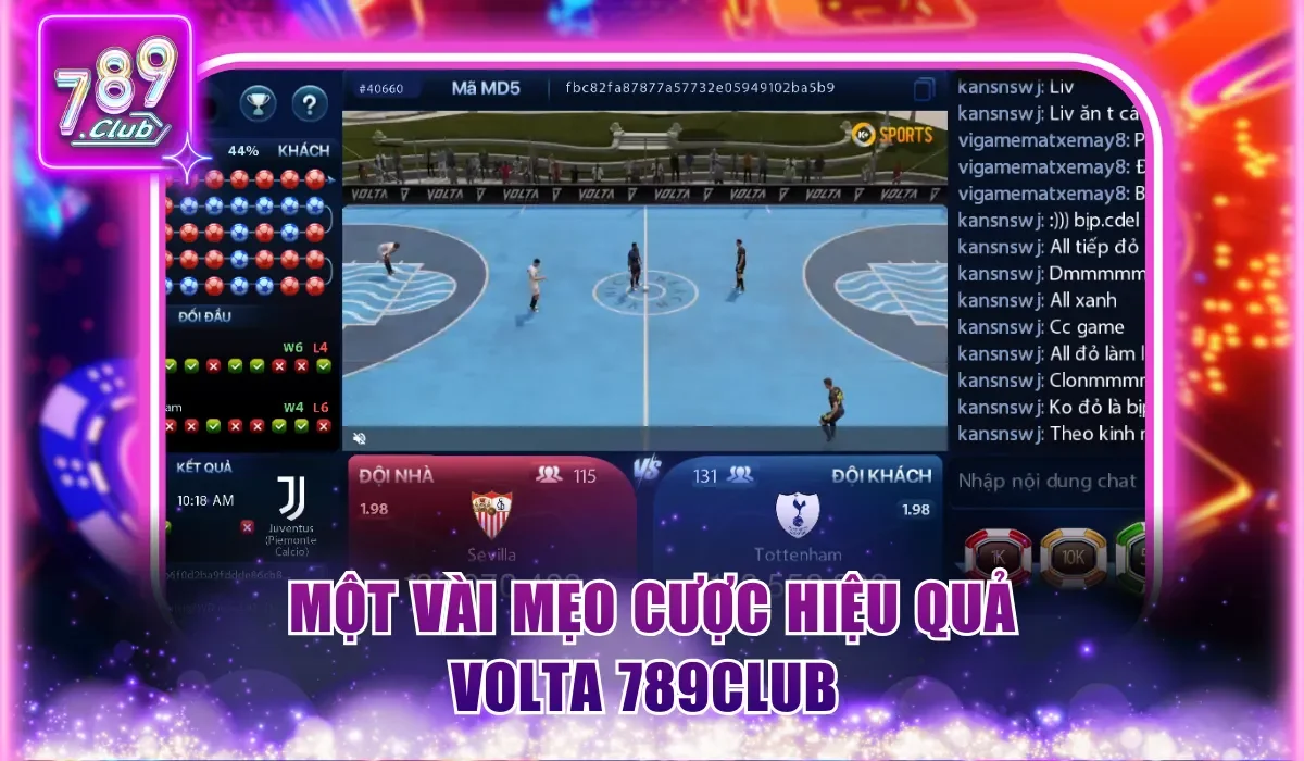 Volta 789Club - Game Bóng Đá Đỉnh Cao, Chơi Cược Cực Đã 3 Một vài mẹo cược Volta 789Club hiệu quả có thể áp dụng